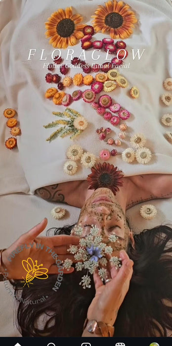 FLORAGLOW Fresh flowers/herbs Face Ritual Treatment