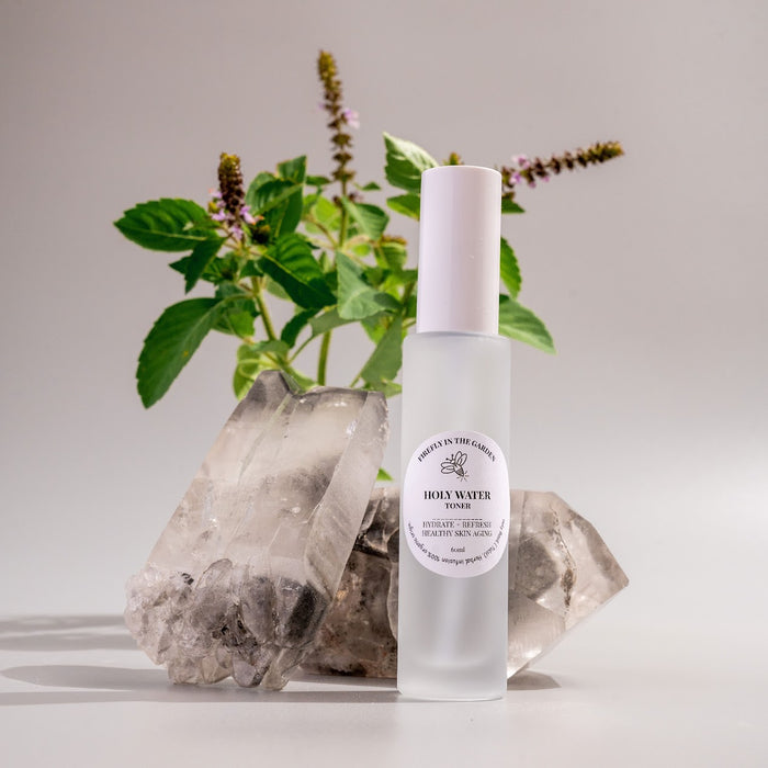 Face toner infused with Tulsi