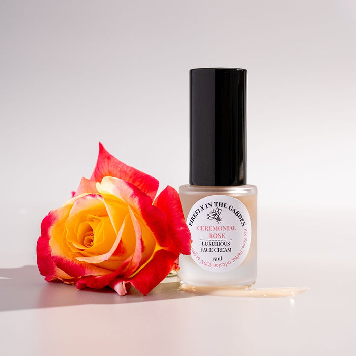 Face cream infused with Rose