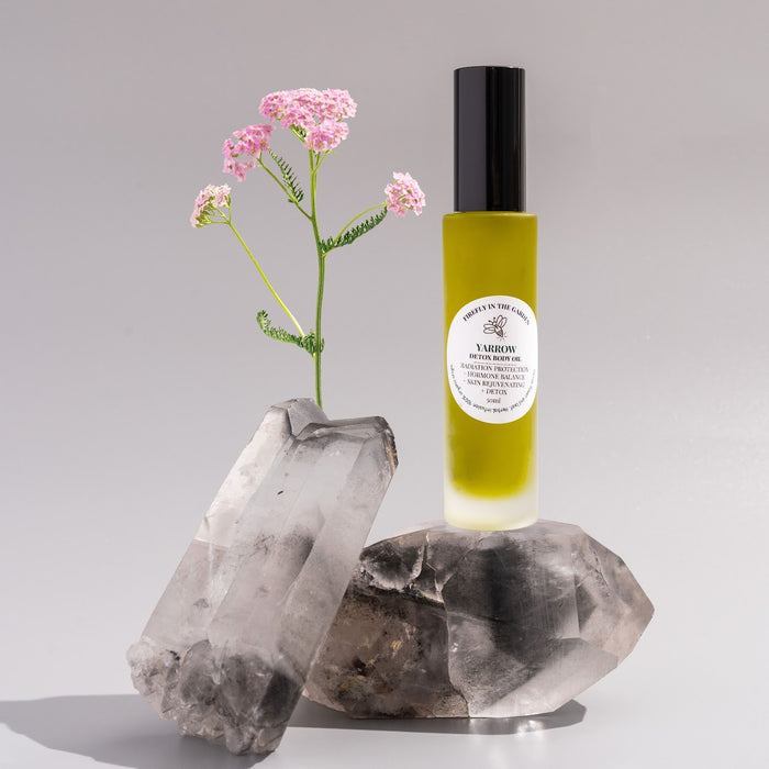 Defense body oil infused with Yarrow